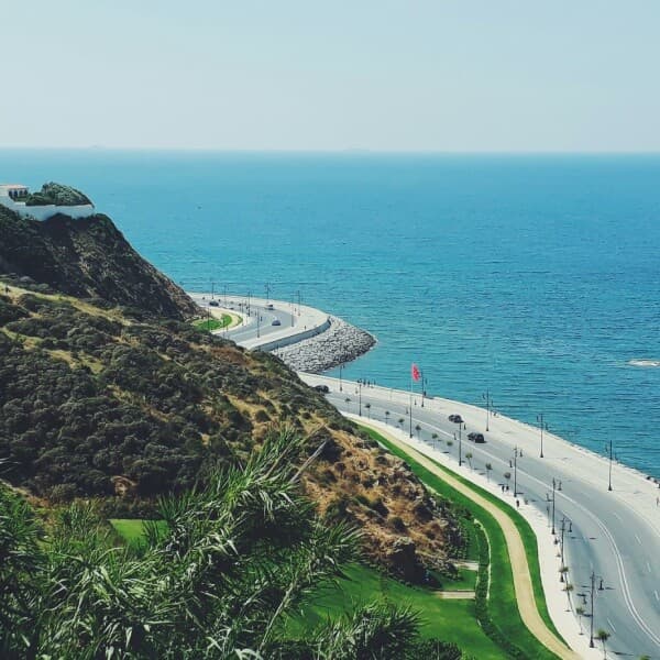 Cobertura en Tánger y la costa norte